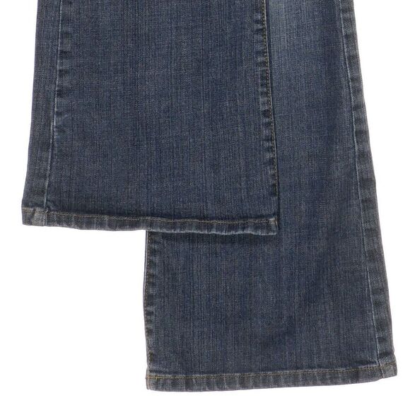 Nine West Flared Jeans Size 10 Womens Blue High Mid Stretch Measures 31 x 31 - Picture 6 of 11